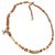 Chanel Necklaces Orange Pearl  ref.267016