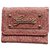 Guess Ratet mal, rosa monogrammierte Brieftasche Pink Kunststoff  ref.267567