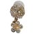 Chanel Brincos Dourado Metal  ref.267570