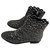 Alaïa Leather ankle boots Black  ref.267611