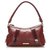 Burberry Red Leather Baguette Dark red Pony-style calfskin  ref.267641