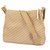 Dior Christian Christian Trotter Womens shoulder bag 07-RU-0054 Beige Leather Cloth  ref.267825