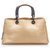 Gucci Brown Leather Handbag Black Beige Pony-style calfskin Wood  ref.268027