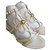 Louis Vuitton sandali Beige Pelle verniciata  ref.268098