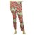 Missoni motif multicolore rouge vagues mélange de coton pantalon d'été pantalon taille 40 Elasthane  ref.268120