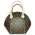 Louis Vuitton Ellipse Brown Leather  ref.268172