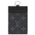 Louis Vuitton Porte-cartes LV sur sangle neuf Cuir Noir  ref.268401