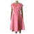 Vestido Dior rosa caramelo Algodón  ref.268427