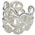 Chaîne d'ancre Anello Hermès modello "Chained anchor chain" in argento. - vista 3