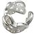 Chaîne d'ancre Anello Hermès modello "Chained anchor chain" in argento. - vista 4