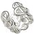 Chaîne d'ancre Anello Hermès modello "Chained anchor chain" in argento. - vista 5