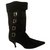 Marc Jacobs Black buckle boots Suede  ref.268555