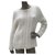 Suéter branco angorá Balmain Sz.40  ref.268692