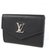 Louis Vuitton portofeuilles lock Mini carteira feminina tripla M63921 Noir Preto  ref.268716