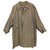 Burberry men's vintage t coat 50 Brown Wool  ref.268735