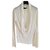 Bcbg Max Azria Knitwear White Silk Rayon  ref.268847