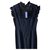 Prada Dresses Black Polyester  ref.268882