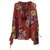 Etro camicia blouson floreale Multicolore Seta  ref.268889