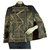 Capa / jaqueta de couro preto Philipp Plein coberta com tachas e pontas douradas sz M  ref.268999
