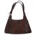 Pennyblack bag (MAX MARA) in brown leather with red stitching Dark brown  ref.269018