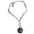 Chanel lined-sided long necklace Red Metal  ref.269026