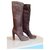 Louis Vuitton Boots Taupe Leather Deerskin  ref.269043