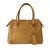 Miu Miu Leather Handbag Grey Yellow Gold hardware  ref.269304
