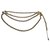 Chanel Cintos Dourado Metal  ref.269546