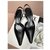 Décolleté slingback Loewe Egg nere in pelle Nero  - vista 5