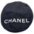 Chanel schwarze Baskenmütze Kappe Baumwolle  ref.269794