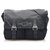 Prada Black Tessuto Crossbody Bag Leather Pony-style calfskin Nylon Cloth  ref.270093