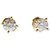 Boucles d'oreilles Cartier diamants. Or jaune  ref.270194