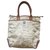 Lancel monogram shopper bag Multiple colors Leather Cloth  ref.270301