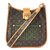 Louis Vuitton Musette Perforated Green Monogram Canvas Brown Leather  ref.270323