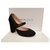 See By Chloé p pumps 37 New condition Black Leather Satin  ref.270526