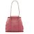 Hermès Hermes Pink Cabag Elan Canvas Satchel Marrone Rosa