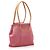 Hermès Hermes Pink Cabag Elan Canvas Satchel Marrone Rosa - vista 2