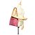 Hermès Hermes Pink Cabag Elan Canvas Satchel Marrone Rosa - vista 9
