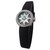 Reloj D de Dior Rose des Vents Negro Verde Acero Satén  ref.270724