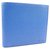 Prada Plié Orizzontal Cuir Bleu  ref.270734