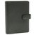 LOUIS VUITTON Taiga Agenda MM Day Planner Cover R20222 Ardoise LV Auth 14922 Grey Leather  ref.270922