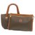 Céline CELINE Macadam Canvas Hand Bag Pochette 2définir Brown Auth rd1399 Toile Marron  ref.271304