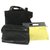 YVES SAINT LAURENT LOEWE Valentino Garavani Hand Clutch Bag 3Set Auth ar2971 Black Yellow Cloth  ref.271480