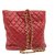 CHANEL Lamb Skin Matelasse Chain Shoulder Bag Red CC Auth br133 Leather  ref.271496