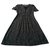 SESSUN Black and white dress TM Mint condition Viscose  ref.271938