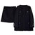 Chanel Petite veste et jupe noires en tweed noir Soie Laine  ref.271957