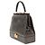 Autre Marque Braune Eidechsenleder Handtasche - Ansicht 2