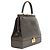Autre Marque Braune Eidechsenleder Handtasche - Ansicht 3