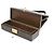 Autre Marque Braune Eidechsenleder Handtasche - Ansicht 5
