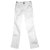 RARE MOSCHINO DONNA CASUAL PANTS White Cotton Elastane  ref.272003
